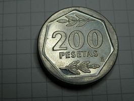 Spanien 200 Peseten, 1988