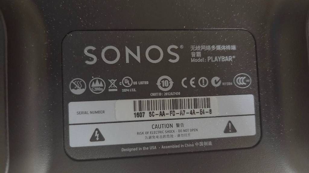 Sonos Casse acustiche: Sonos Playbar - Premium Soundbar – Usato da Muralto venduto da car_jj9n 2