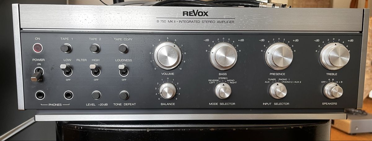 Revox Amplificatori: Revox B 750 MK II – Usato da Riehen venduto da viejos