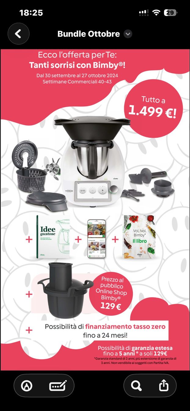 Elettrodomestici da cucina: Bimby TM6 Vorwerk completo con accessori – Usato da Pambio-Noranco venduto da val_97q2 6