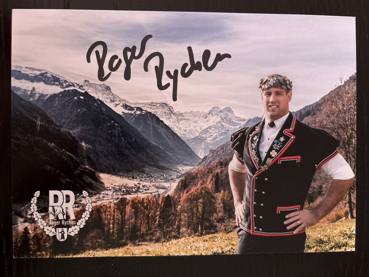 Autogramme: Roger Rychen Autogrammkarte-Schwingsport Eidgenosse – Neu (gemäss Beschreibung) aus Uetendorf von hoisle