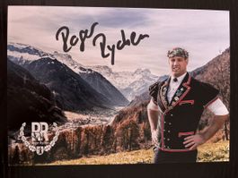 Roger Rychen Autogrammkarte-Schwingsport Eidgenosse