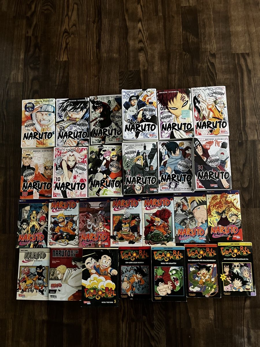 Comics: Schöne Naruto Büchersammlung – Gebraucht aus Busswil BE von hol_n9n5