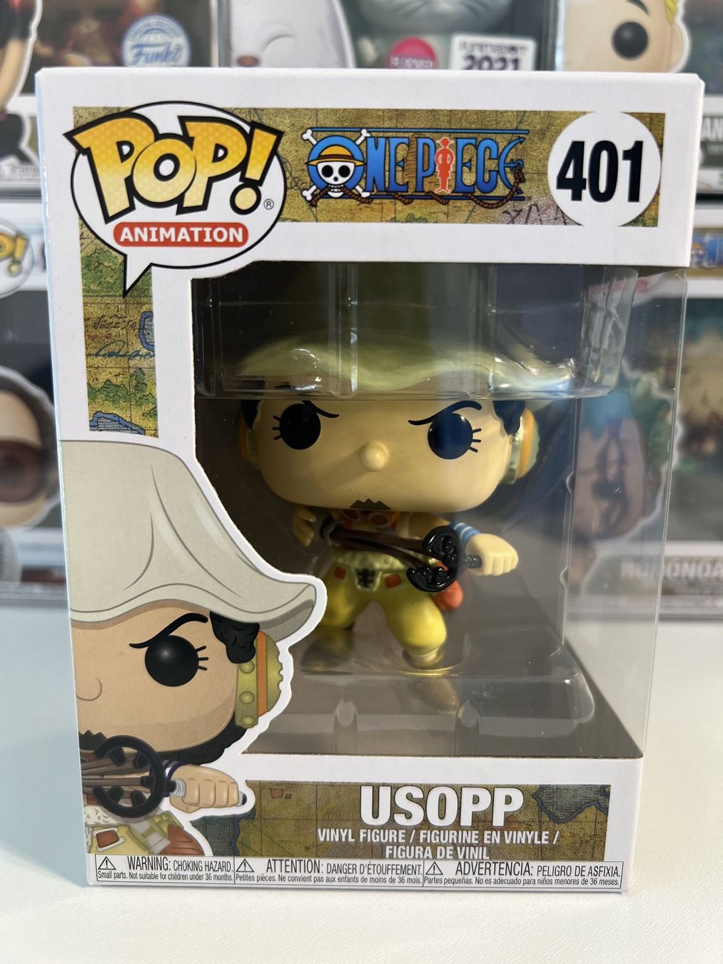 Funko Statuette: Funko POP! Animation One Piece Usopp – Nuovo e nell'imballaggio originale da Le Mouret venduto da perfectbijou