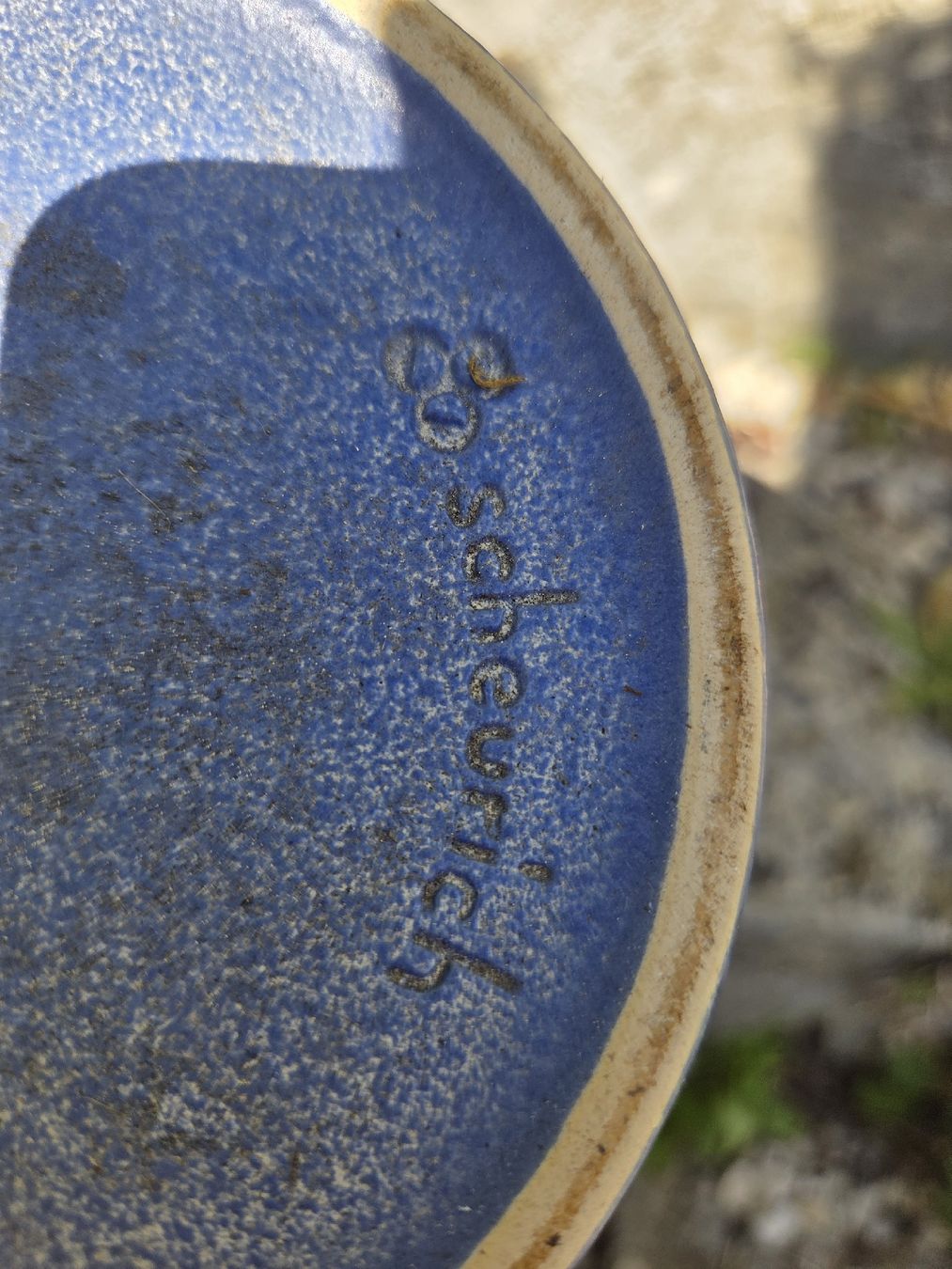 Blumentöpfe: 3er-Set Übertöpfe blau + violett – Gebraucht aus Suhr von lovecolours 2