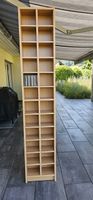 CD Regal Holz hell 38x202x17 cm guter Zustand