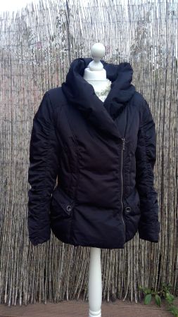 Veste/Doudoune noire CLARA VITTI taille L