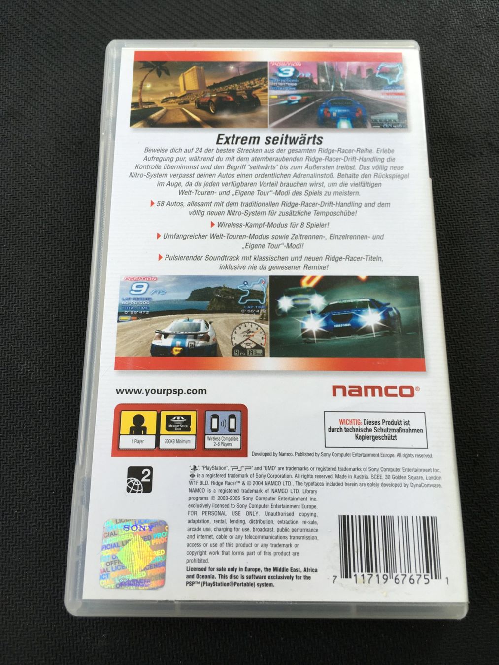 Sony Giochi: Ridge Racer - PSP – Usato da St.Gallen venduto da Punktchen01 1
