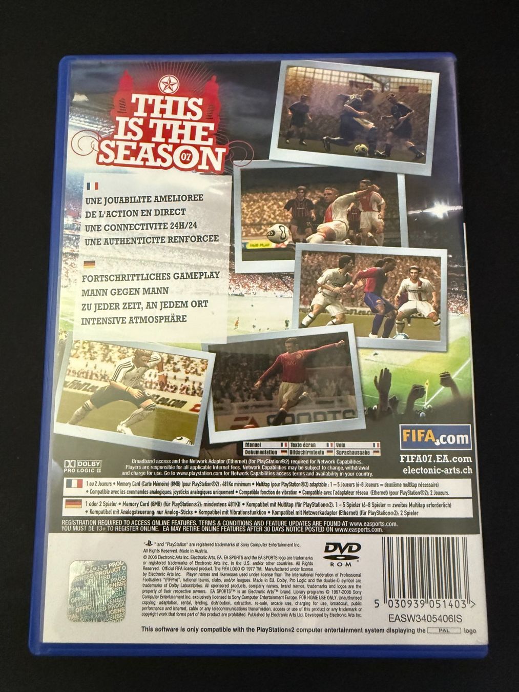 Sony Jeux: Fifa 07 - PS2 – D'occasion à Pont-de-la-Morge par Darfal 2
