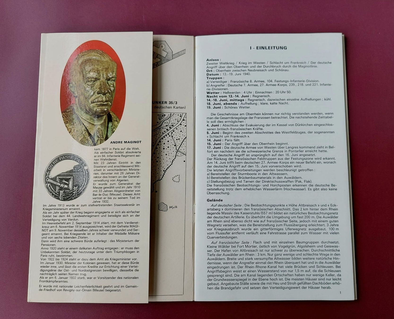 Libri: Büchlein Maginot Panzerwerk 2.WK – Usato da Brütten venduto da Tempest4 1