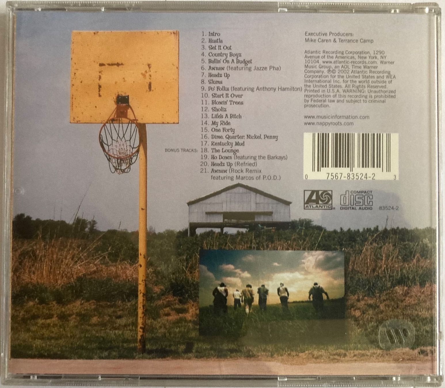 CD: NAPPY ROOTS - WATERMELON, CHICKEN & GRITZ – Usato da Poliez-Pittet venduto da Newtown-Records 1