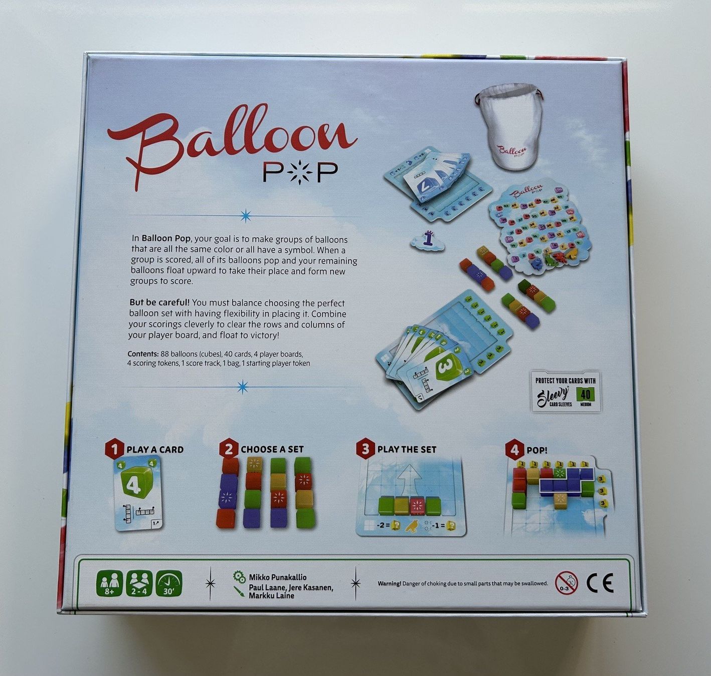 Giochi: Brettspiel "Balloon Pop" - lautapelit – Nuovo (secondo la descrizione) da Baar venduto da WhatTheFunk01 1