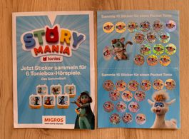 Story Mania * Storymania * tonies * 2 volle Sammelkarten