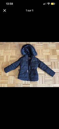 Doudoune hiver taille 134