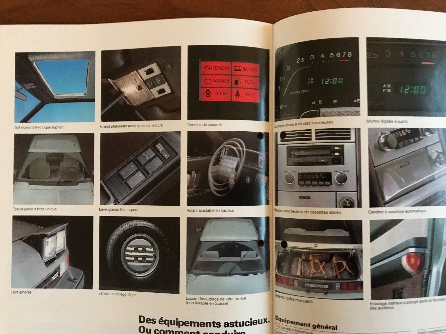 Dokumente: Mazda 929  Prospekt – Gebraucht aus Balterswil von Jeko1967 5