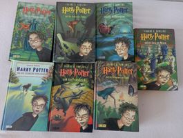 7 Harry Potter Bücher in gutem Zustand