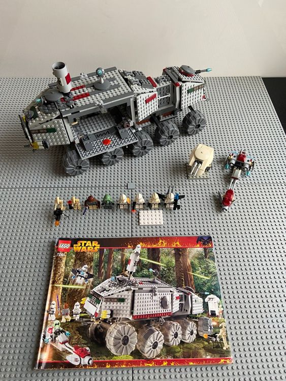 Lego Star Wars 7261 clone turbo shops tank