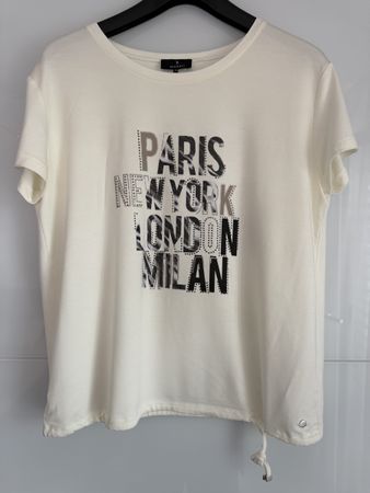 Monari Shirt in cremeweiss in der Grösse 40