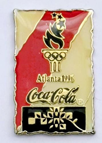 Coca-Cola Placchette & Badge: Olympia Coca-Cola  Pin Atlanta – Usato da Pfäffikon ZH venduto da Colacity