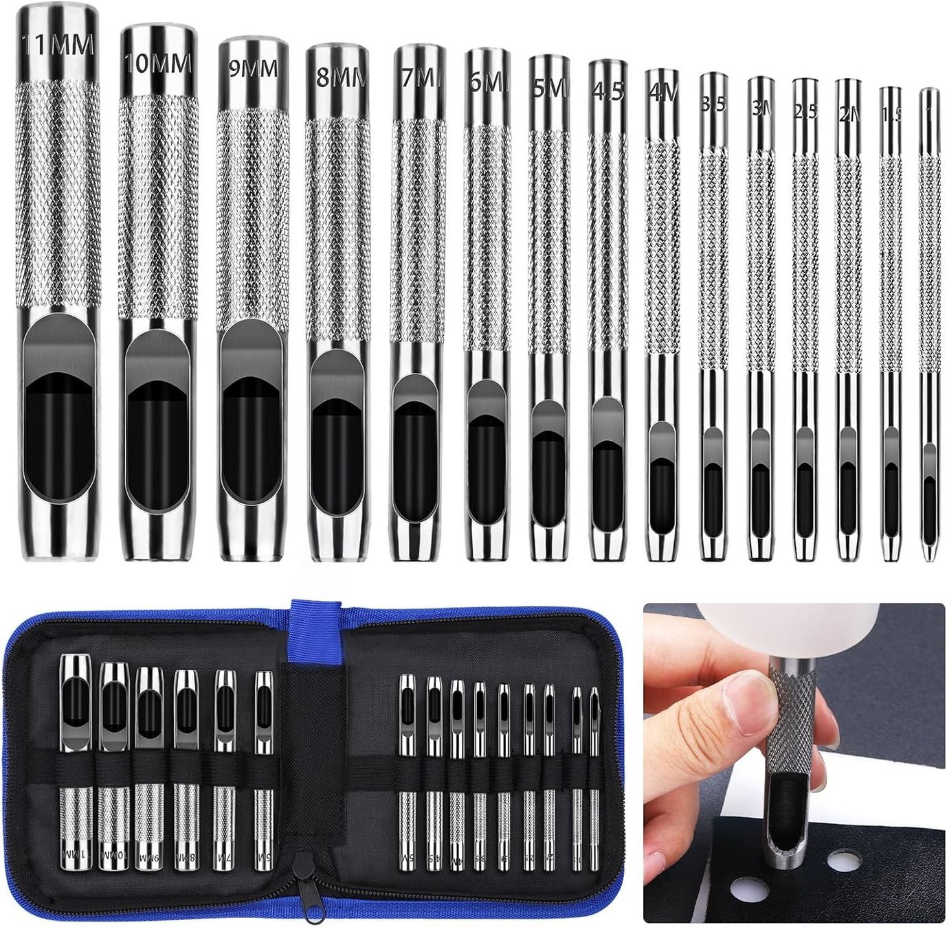 Alle Werkzeuge: Locheisen Set 15tlg – Neu und originalverpackt aus Hundwil von Stallone5