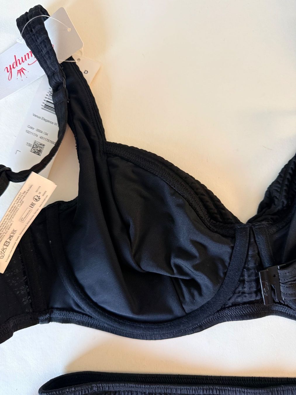 Triumph Costumi da bagno & Bikini: TRIUMPH, Bikini VENUS ELEGANCE, Grösse 38D/38, Farbe Schwarz – Nuovo e nell'imballaggio originale da Rudolfstetten venduto da gst_g7xl 8