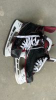 Bauer Eishockey-Schlittschuhe Grösse 33 – Schwarz/Rot