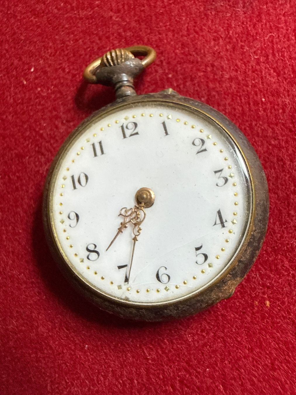 Uhren: Antike Taschenuhr 31.5 mm – Gebraucht aus Pfeffingen von Allhandelklgwatches