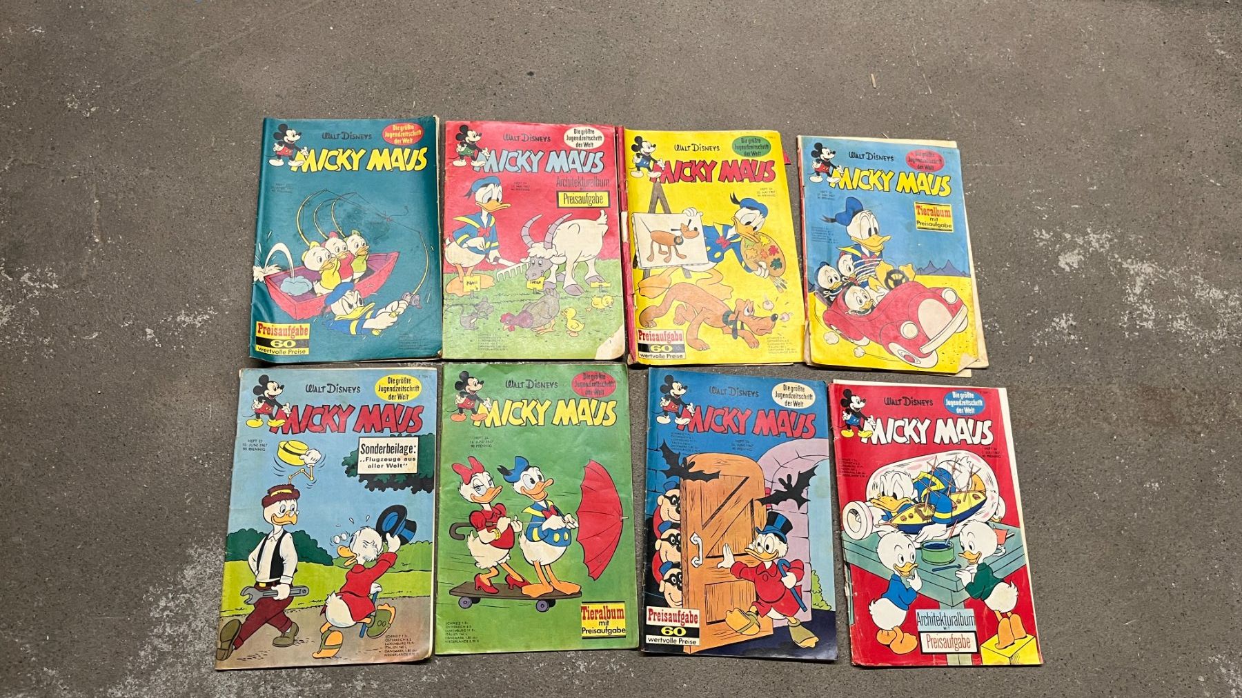 Comics: Micky Maus Hefte. Konvolut, 1967, 38 StÜck – Gebraucht aus Bern von daskannweg 3