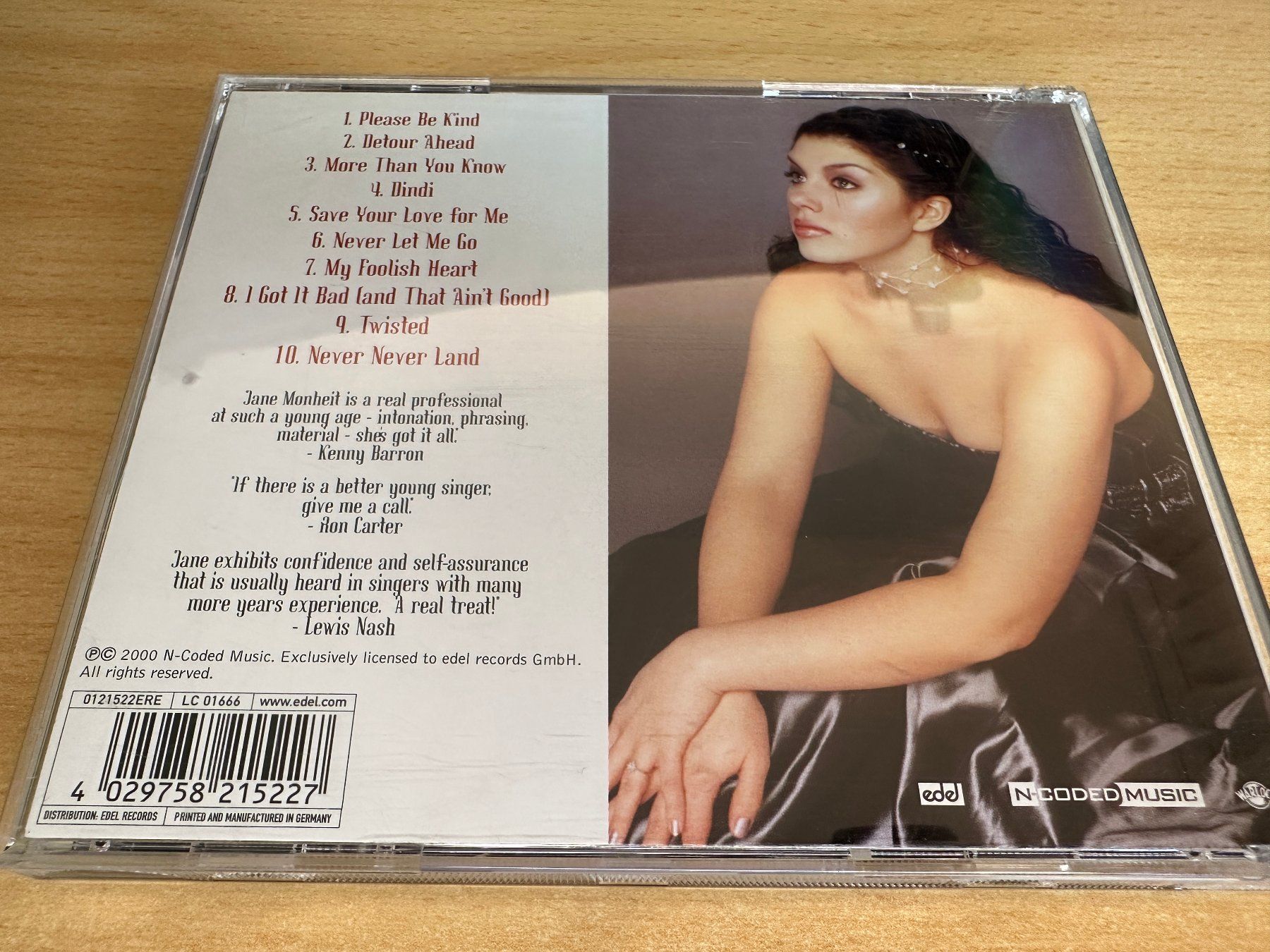 CDs: Jane Monheit – Never Never Land – Gebraucht aus Rikon im Tösstal von Alpenmutz 1