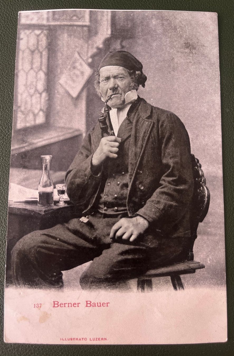 Cartoline postali: AK Berner Bauer – Usato da Biberist venduto da Edelfloh