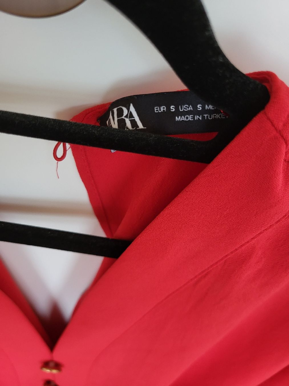 Zara Jumpsuits: Roter Jumpsuit Zara S – D'occasion à Mund par joe_m2w8 1