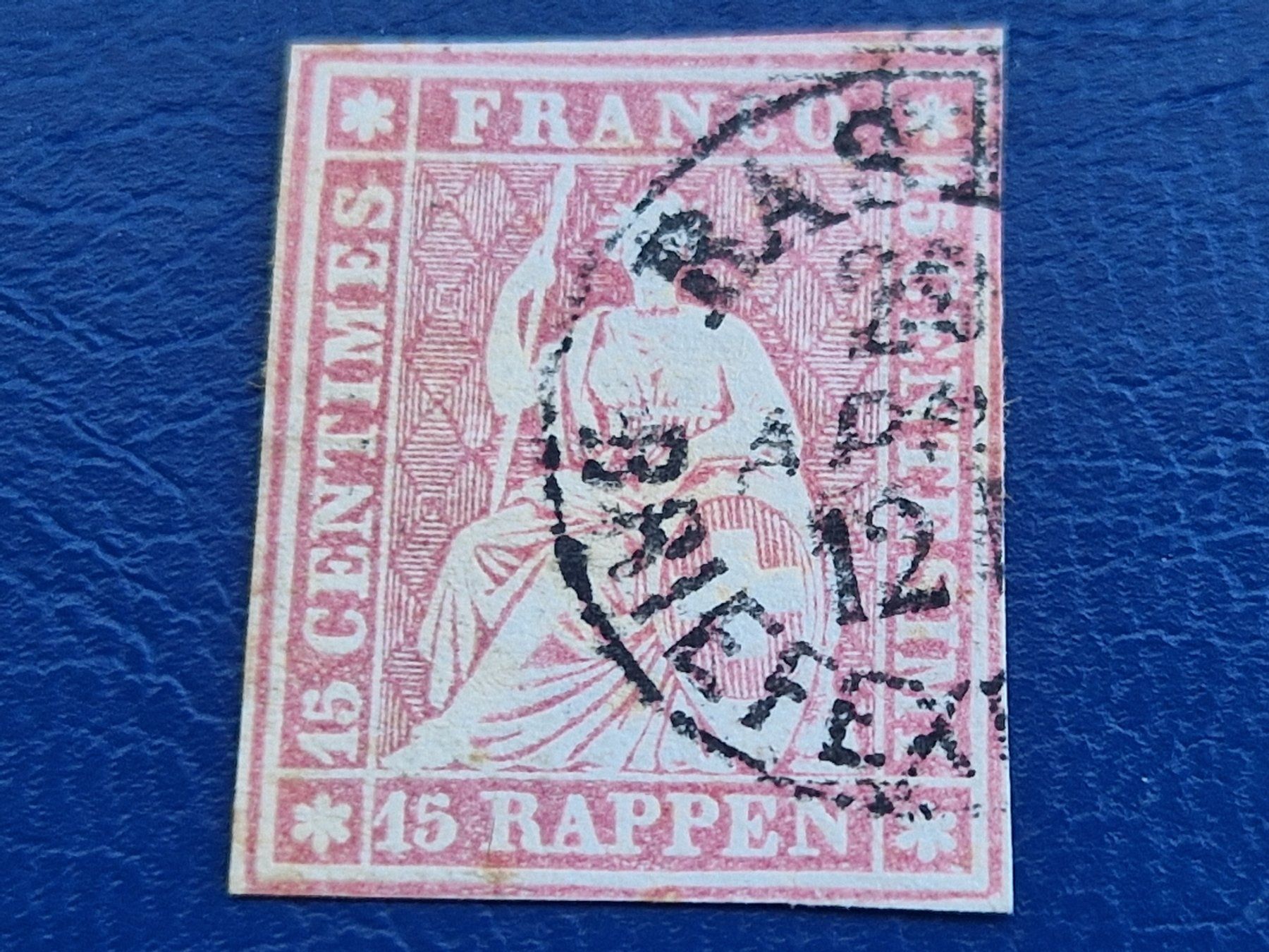 Tutti i francobolli: Strubel 24D, ab 1.- – Usato da Burgdorf venduto da Glossy01