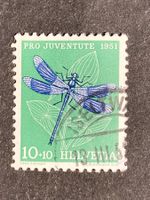 Schweiz 1952 Pro Juventute 10 Vollstempel ISELTWALD 13.III.