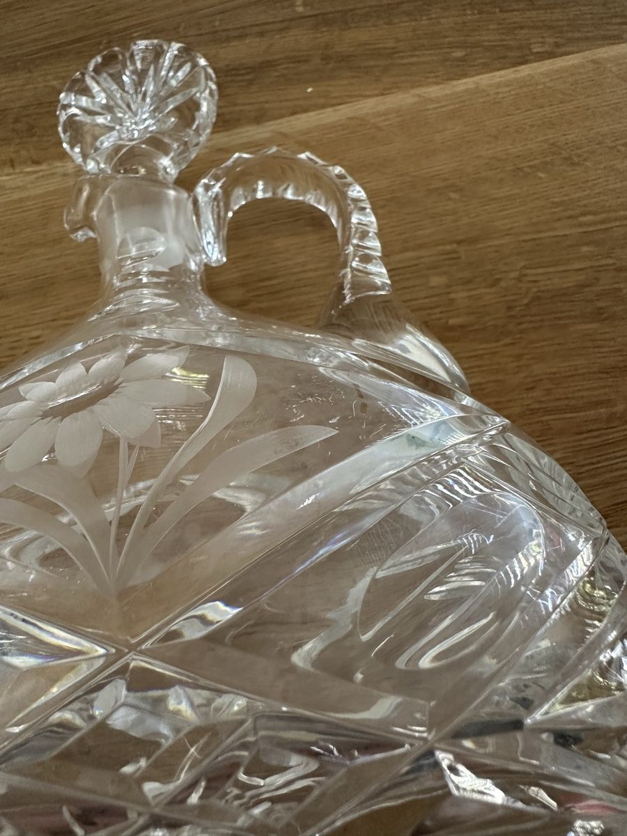 Caraffe: Kristallkaraffe mit Griff – Nuovo (secondo la descrizione) da Reichenburg venduto da Sannyblume 4