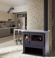 56309 - Holzherd 10.5kW Küchenofen mit Herdplatte EEK A