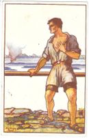 Bundesfeier-Postkarte Nr. 40 gest. Lugano Stazione  6.8.1924