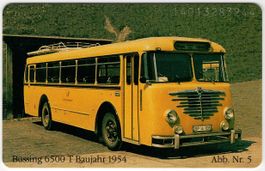 seltene Postauto Telefonkarte aus Deutschland im Folder