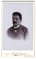 Fotografie Ph., Linke, Zürich, junger M