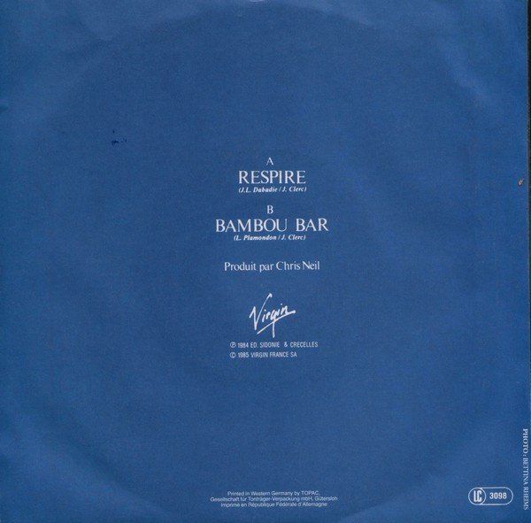 Dischi in vinile: Clerc Julien: Respire 7" – Usato da Steinhausen venduto da Vilivinili 1