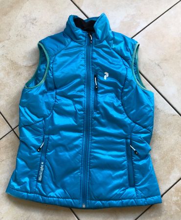 Peak Performance Daunenweste/Gilet, Damen, 38/M, Blau