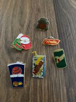 6 Stk. Getränke Pin - Orangina, Rivella, 7Up, Nestea etc.
