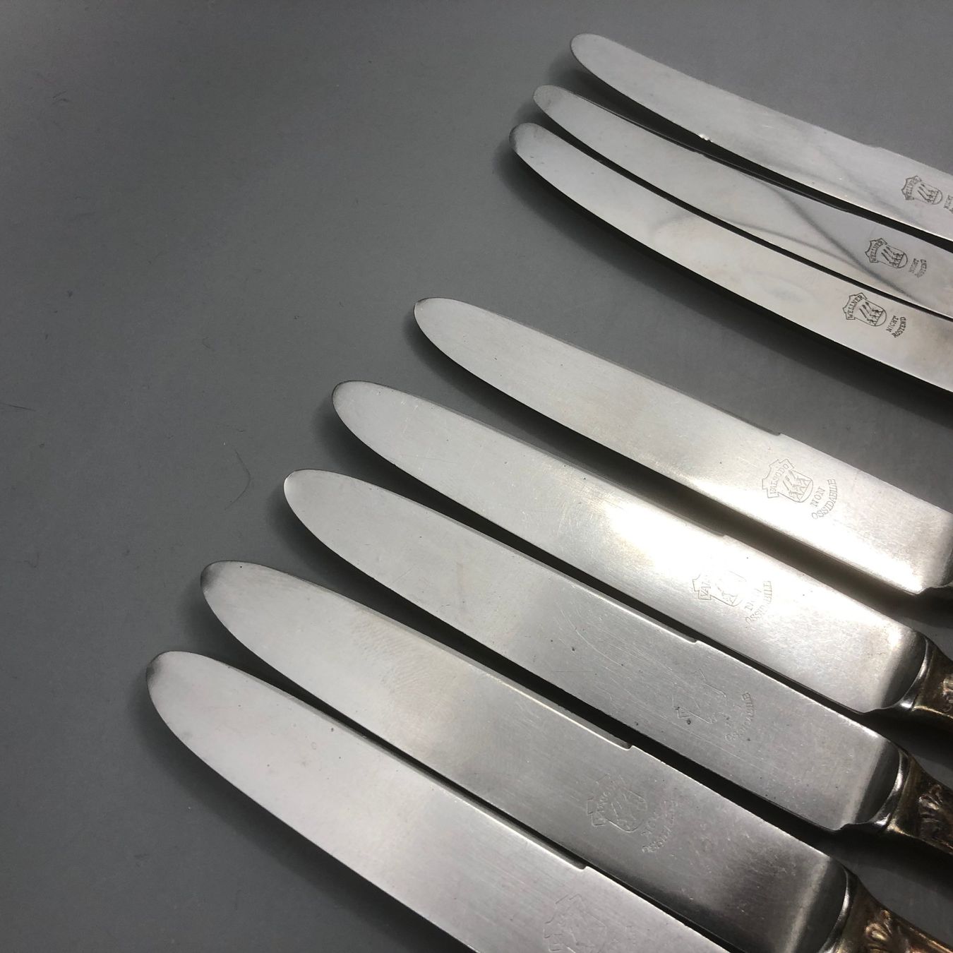 Posate: 8 Vorspeisemesser versilbert Wellner – Usato da Basel venduto da Tiabeanie 5