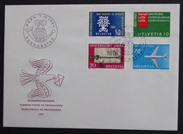 1960 - CH - Znr. 351-354 / Serie - FDC - ES - 07.04.1960