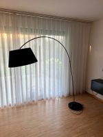 Bogenlampe schwarz mit goldfarbenem Inneren gebraucht