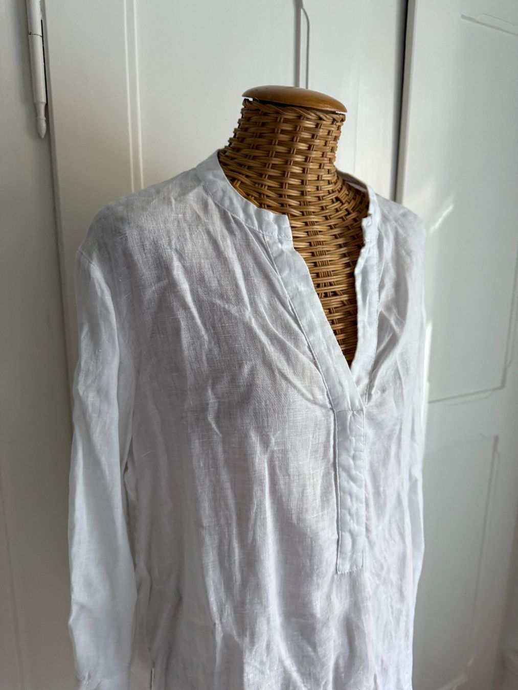 Someday Blusen: SOMEDAY - Leinenbluse weiss 38 – Gebraucht aus Zürich von Diazaio 1