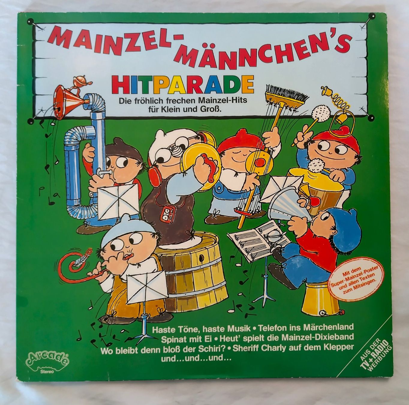 Dischi in vinile: Mainzelmännchen - Hitparade / LP mit Poster ab Fr. 10.- – Usato da Bellach venduto da JingleJerry