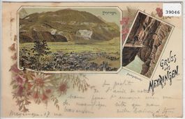 Gruss aus Meiringen - Litho 1898