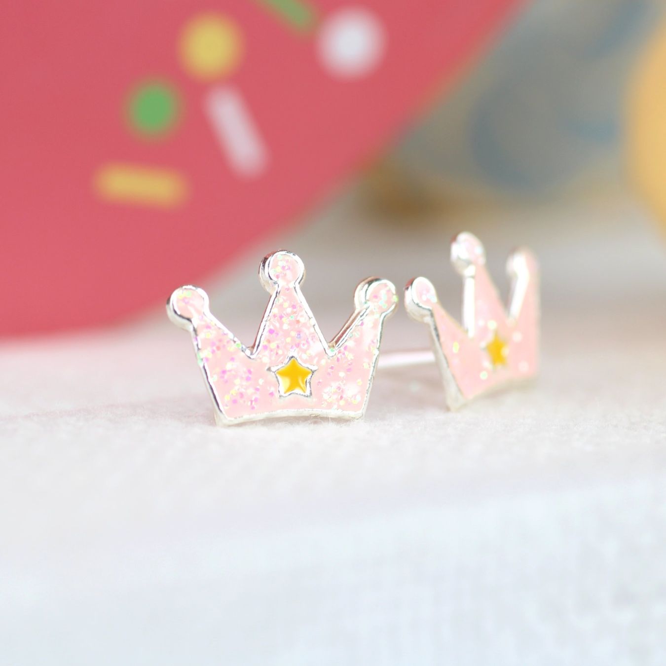 Orecchini pendenti & Orecchini a lobo: Kinder Ohrringe KRONE Sterling Silber – Nuovo e nell'imballaggio originale da Stallikon venduto da Bergli18 4