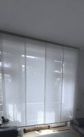 Flächenvorhängschiene + 4 Schiebegardinen Solevito