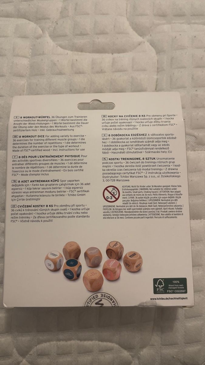 Giochi: Workout Würfel  – Nuovo e nell'imballaggio originale da Oberwil venduto da anj_gqq6 1